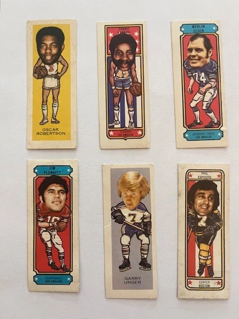 Lot of 6 1974-1975 Sugar Daddy All Stars including Oscar Robertson - Image 1 of 1