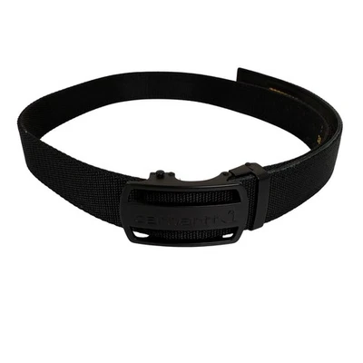 Carhartt Nylon Ratchet Adjustable Industrial Mens Belt WB5498-M Black NEW - Image 1 of 4