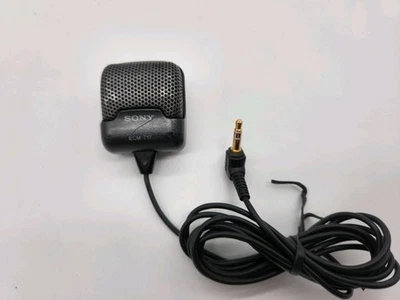 Sony Japan ECM-717 Stereo 3.5mm Powered Microphone MiniDisc MD Recording - Bild 1 von 4