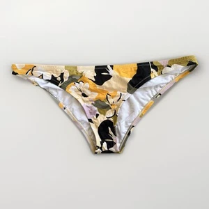 Quiksilver Women’s Cheeky Bikini Bottom Size L Floral Style EQWX403039 - Picture 1 of 4