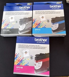 Brother Original SUBLIMATION TINTENPATRONEN SP01 3er Set - Bild 1 von 1
