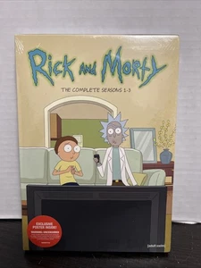 Rick and Morty: The Complete Series Seasons 1-3 6-DVD Box Set Neu Sealed - Bild 1 von 6