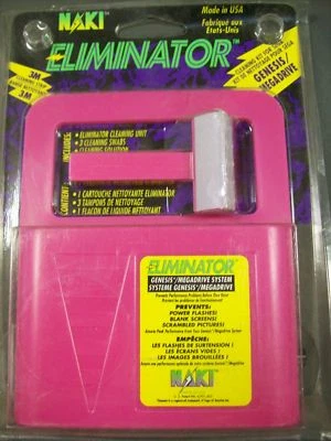 Sega Genesis System Game 16Bit Naki Eliminator Cleaning Kit New! cleaner video - Image 1 of 2