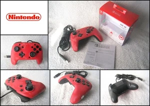 PDP Faceoff Deluxe+ Audio Wired Controller with Box for Nintendo Switch (Red) - Bild 1 von 9