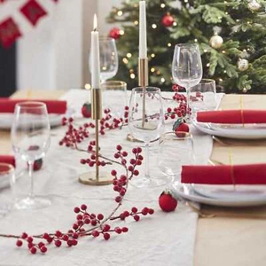 Deck The Halls Berry Christmas Garland 1.8m - Picture 1 of 3