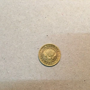 PARAGUAY 1 CENTIMO 1944 KM #20 XF. - Imagen 1 de 2