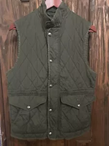 Polo Ralph Lauren Men's Green Quilted Vest / Sz: S - Picture 1 of 7