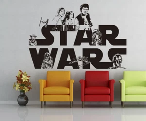 Vinilo decorativo #1052# STAR WARS MURAL stickers pegatinas - Foto 1 di 1