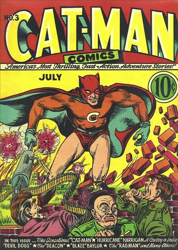 Catman Comics #3 Photocopy Comic Book - Image 1 of 1