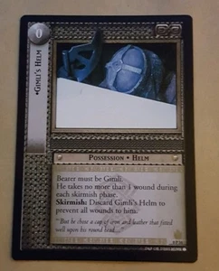LOTR TCG PROMO CARD - OP34 GIMLI'S HELM NM - Foto 1 di 1