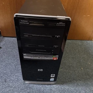 HP Pavilion A6220a Desktop PC Intel Core 2 Duo 2GB RAM DVD 500gb HDD Windows7 - Picture 1 of 12