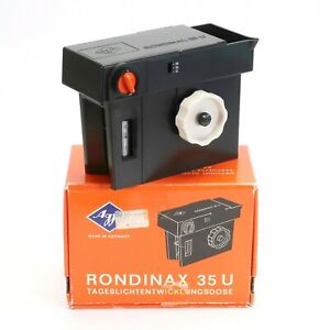 Agfa Rondinax 35U Daylight Developing Tank for 35mm Film 6452 Clean Tested Boxed