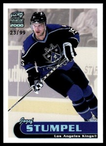 1999-00 Pacific Paramount Holographic Jozef Stumpel 23/99 Los Angeles Kings #113