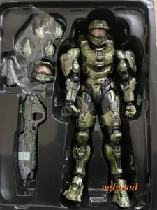 IN US HALO 5 Play Arts Kai Guardians Master Chief Joint Movable Figure Toys 11" - Picture 1 of 12