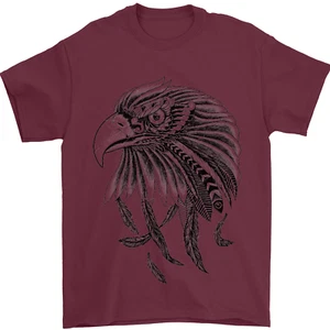 Eagle Ornithology Bird of Prey Mens T-Shirt 100% Cotton - Picture 1 of 96