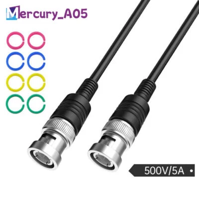 PEAKELECT BNC Q9-Stecker auf Stecker Oszilloskop-Testsondenkabel Anschlussdraht 50 Ohm