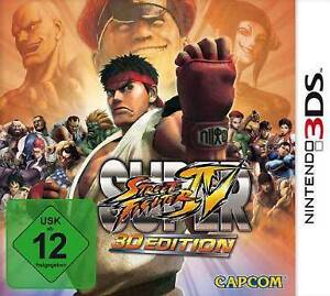 Nintendo 3DS SUPER STREET FIGHTER 4 IV 3D Edition Streetfighter NEU