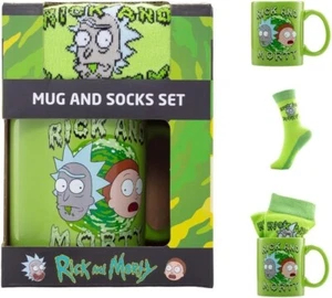 Rick And Morty Mug & Sock Set - Officially Licensed Set - Picture 1 of 5