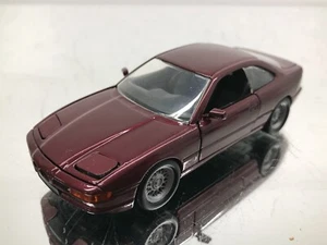 SCHABAK MODELL 1180 BMW 850i COUPE -BORDEAUX RED 1:43- GOOD CONDITION - 326 - Picture 1 of 7