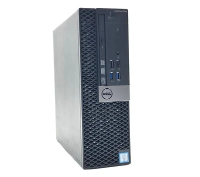 Dell OptiPlex 7040 SFF Desktop Core i7-6700 3.4GHz 12GB 256GB NVMe Windows 11 PC - Image 1 of 4