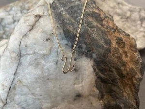 Clogau 9 kt Gelb- & Rotgold Lebensbaum Initialen Anhänger - Buchstabe U selten 18 Zoll - Bild 1 von 6