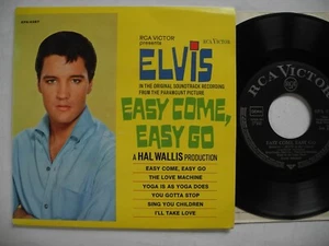 Elvis Presley Easy Come Easy Go + 5 EP 45 7" Germany EPA 4387 V4 VG+/EX- - Bild 1 von 3