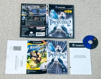 Time Splitters 2 - Complete Nintendo GameCube Game CIB - Tested - Image 1 of 3
