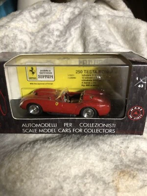 Ferrari 250 Testa Rossa - Bang Scale Metal Model #7135 "PROVA 58/59” Red - Image 1 of 4