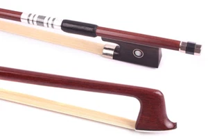 3/4 Brazil Wood Violin Bow Advance Model Professional Natural House Hair Bow - Picture 1 of 10