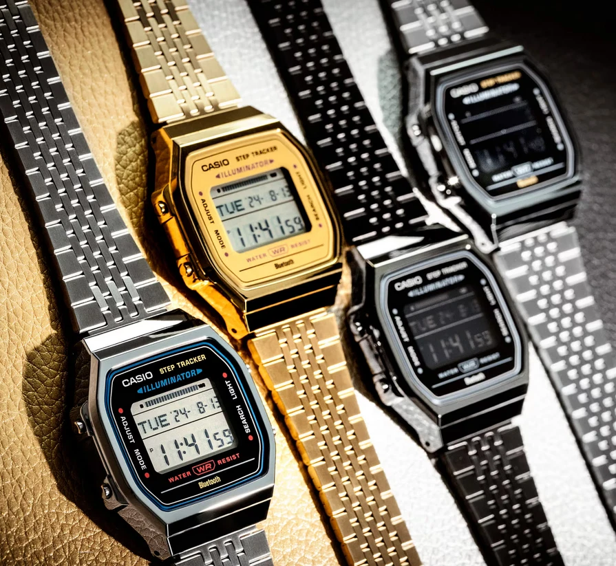 Casio Iconic Unisex Bluetooth  ABL-100WE-1BEF  ABL-100WE-1AEF  ABL-100WEGG-1BEF - Immagine 1 di 4