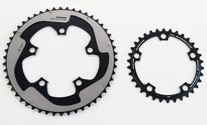 New Sram Red X Glide Chainring Set 10 speed 110 BCD 50 / 34t 5 Bolt Chainrings - Picture 1 of 5