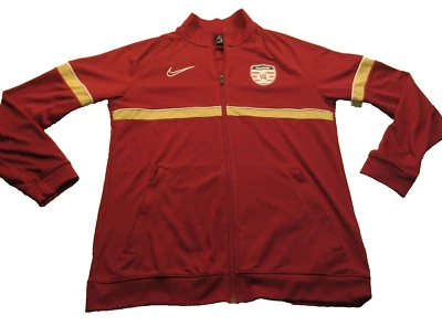 adult kansas youth soccer light nike dri-fit full zip jacket size L - Image 1 of 4