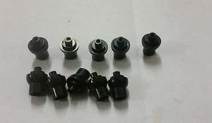 10 Cable end ferrules Racing Touring Old School vintage Raleigh levers in Black - Picture 1 of 1