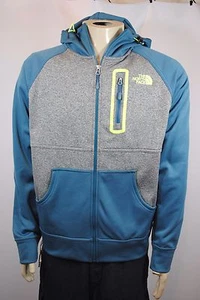 NEW The North Face Men's Mack Mays Full-Zip HEATHER GREY fleece Hoodie Size M  L - Picture 1 of 7