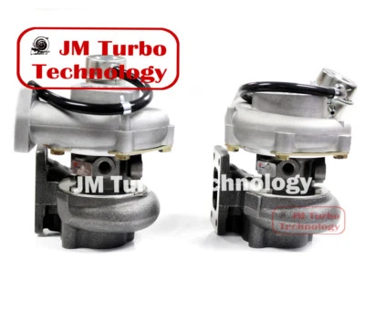 Turbo For VG30DETT Upgrade Bolt On Twin T25 600HP VG30 90-96 300ZX Z32  - Image 1 of 4