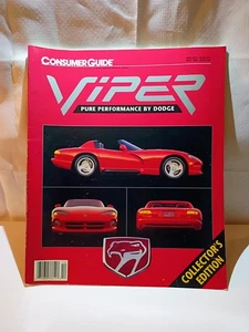 Viper Pure Performance von Dodge 1992 Collectors Edition Consumer Guide RT Mopar - Bild 1 von 3