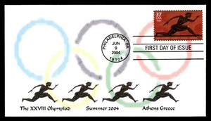 Mayfairstamps US FDC 2004 Olympic Games Athens Greece First Day Cover aau_19155 - Picture 1 of 2