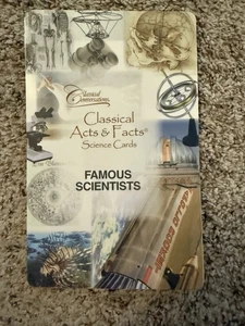 Classical Conversations: Classical Acts & Facts Science Cards: FAMOUS SCIENTISTS - Picture 1 of 2