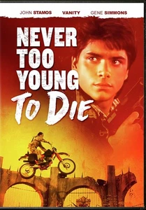 Never Too Young To Die (DVD) John Stamos Vanity Gene Simmons Gil Bettman - Picture 1 of 1