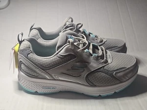 Skechers Go Run Consistent Running Shoe Womens Size 6 Wide 128075W Gray New - Picture 1 of 15