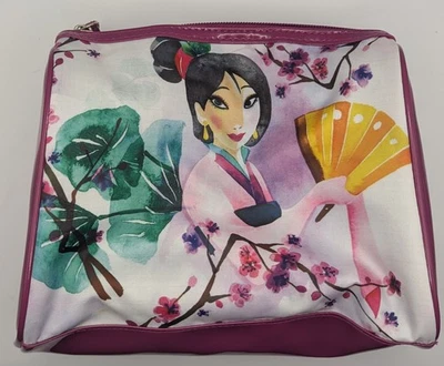 Disney Mulan "Dare to Dream" SOHO London New York Cosmetic Bag 9x7x3 - Image 1 of 4
