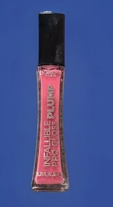 L'Oreal Paris Infallible Pro Gloss Plump Lip Gloss Lipstick 605 Moonlit Rose - Picture 1 of 1