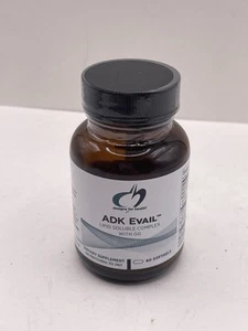 Designs For Health ADK Evail Fat Soluble Vitamin Complex 60 Softgels Exp 06/2026 - Picture 1 of 5