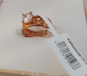 * Esprit fabelhafter Edelstahl Ring Gr. 16 mit Zircon NEU OVP Goldfarben - Bild 1 von 6
