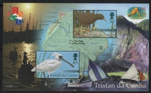 Birds Tristan da Cunha 2001 Hong Kong 2001 Stamp Exh SS MNH - BIRDS25-02 - Picture 1 of 1