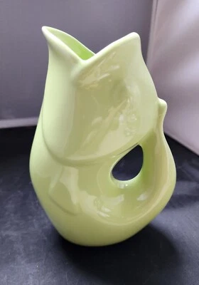 Light Green Stoneware 2006 GurglePot - Image 1 of 4