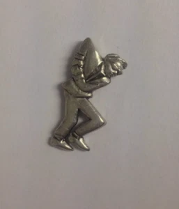 Código Q238 Ska Man 2 Tonos Hecho de Sólido Fino Inglés Pin Solapa Insignia  - Imagen 1 de 1