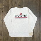 Bluza Champion Y2K Hoosiers Indiana University sweter, szara, męska średnia
