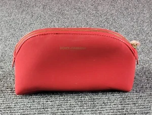 Dolce & Gabbana Beauty Makeup Bag With Lipstick Charm Zipper Pull — Red - Picture 1 of 8