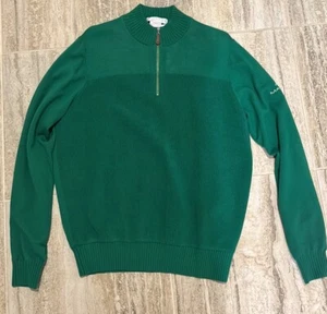 Neu ohne Etikett Martin Golf 1/4-Reißverschluss Windpullover grün Small - Bild 1 von 11